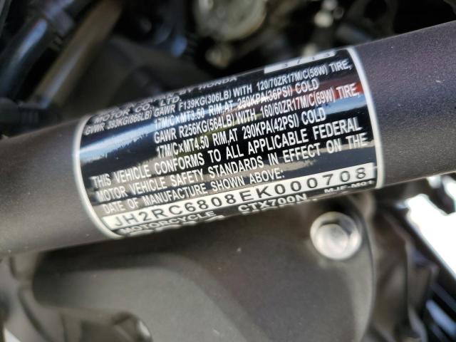 2014 HONDA CTX700 N JH2RC6808EK000708