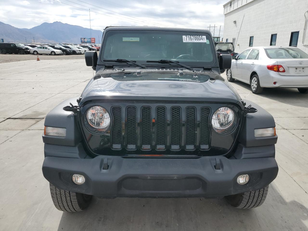 Lot #2953150631 2021 JEEP WRANGLER U