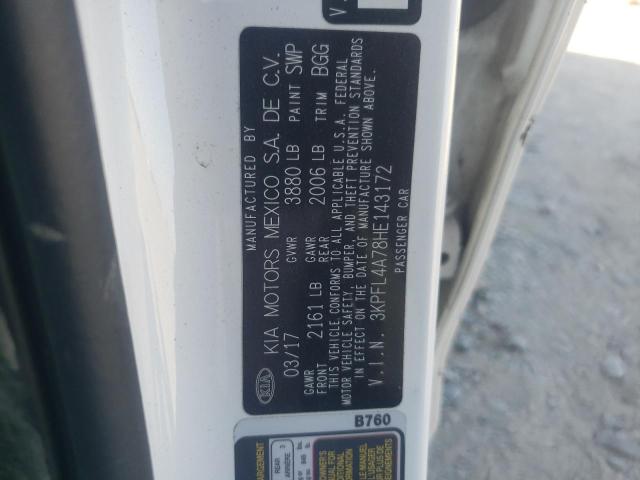 2017 KIA FORTE LX - 3KPFL4A78HE143172