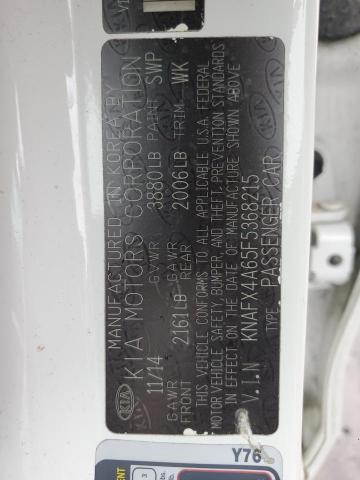 2015 KIA FORTE LX - KNAFX4A65F5368215