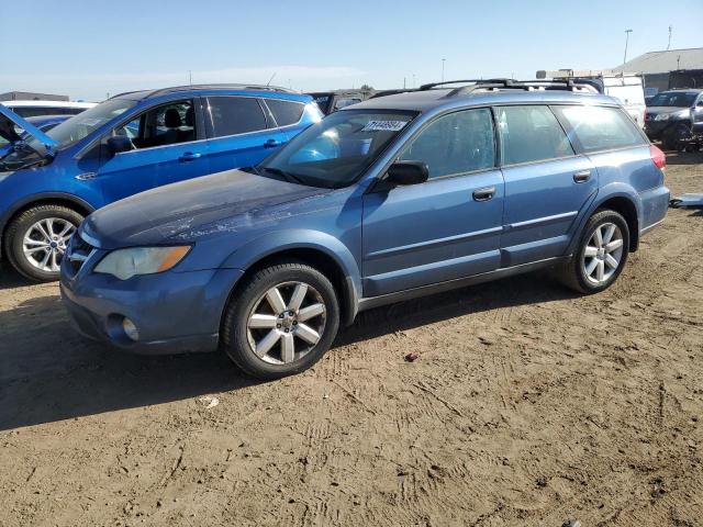 SUBARU OUTBACK 2. 2008 blue  gas 4S4BP61C987339998 photo #1