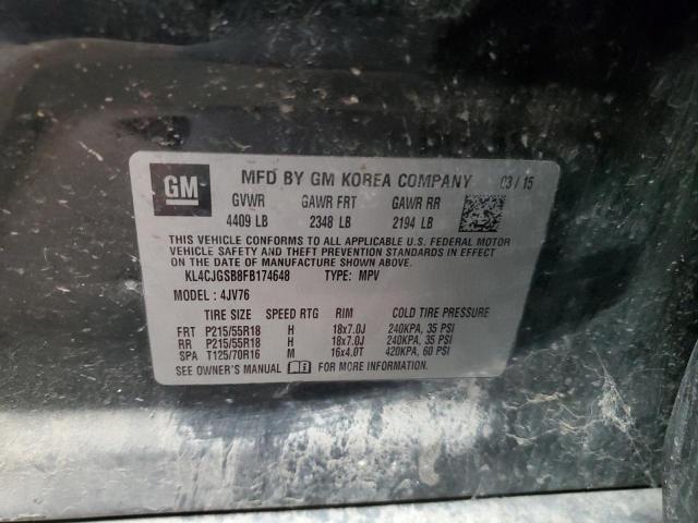 2015 BUICK ENCORE - KL4CJGSB8FB174648