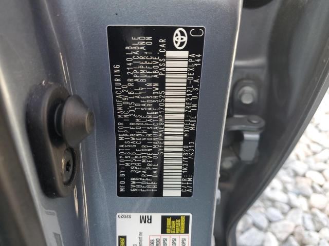 2021 TOYOTA COROLLA LE - 5YFEPMAE8MP170525