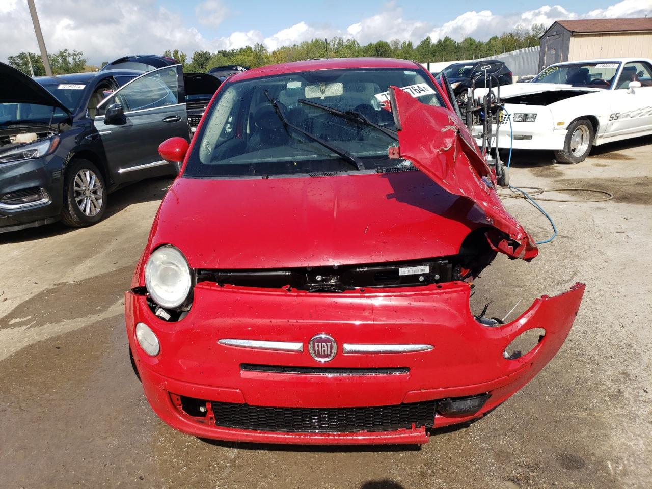 Lot #2916448004 2012 FIAT 500 POP