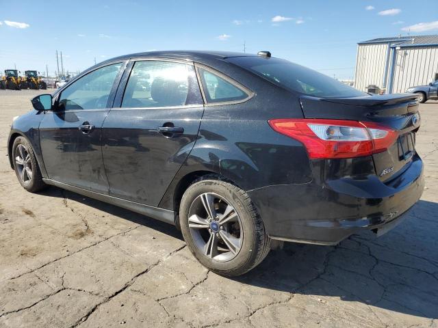 FORD FOCUS SE 2014 black sedan 4d gas 1FADP3F27EL387410 photo #3