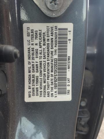 VIN 19XFB2F57DE220333 2013 Honda Civic, LX no.12