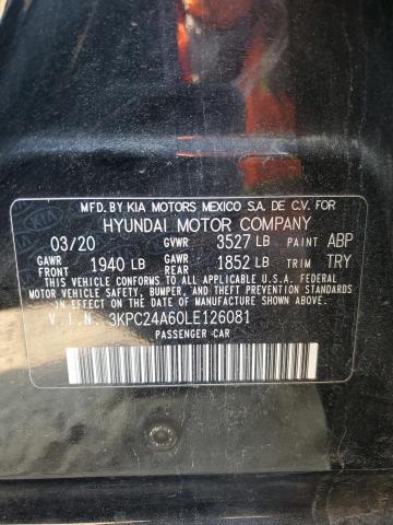 2020 HYUNDAI ACCENT SE - 3KPC24A60LE126081