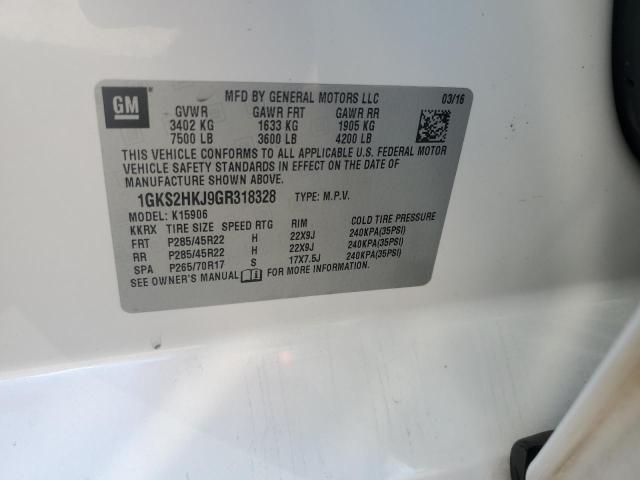 2016 GMC YUKON XL D - 1GKS2HKJ9GR318328