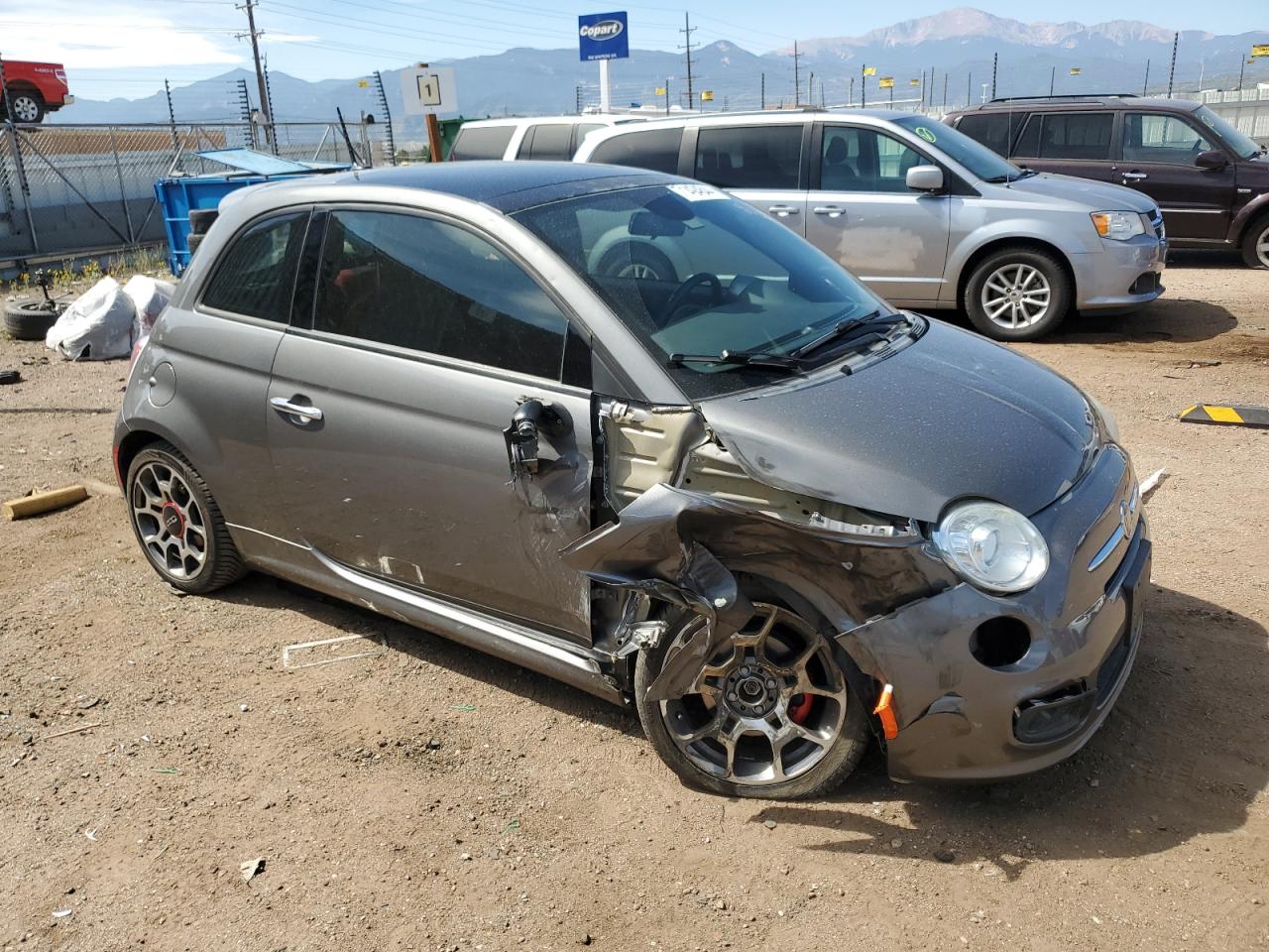 Lot #2923727597 2013 FIAT 500 SPORT