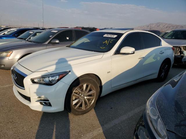 INFINITI EX35 BASE 2017 cream  gas JN1CV7AR2HM682455 photo #1