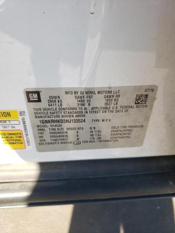 2017 CHEVROLET TRAVERSE L - 1GNKRHKD3HJ133524