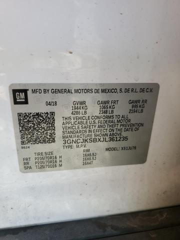 2018 CHEVROLET TRAX LS - 3GNCJKSBXJL361235