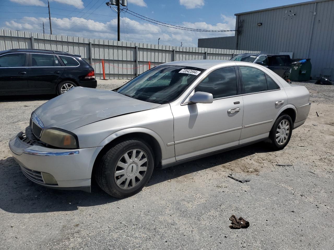 LINCOLN LS 2005 silver  gas 1LNHM86S45Y638156 photo #1