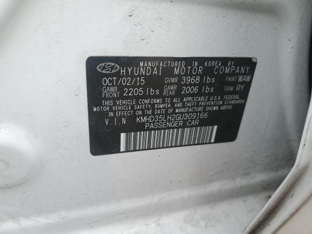 2016 HYUNDAI ELANTRA GT - KMHD35LH2GU309166