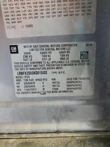 2019 BUICK ENVISION P - LRBFX3SX6KD015002