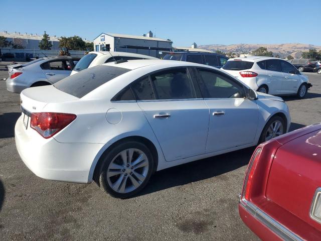 CHEVROLET CRUZE LTZ 2015 white  gas 1G1PG5SB9F7180447 photo #4