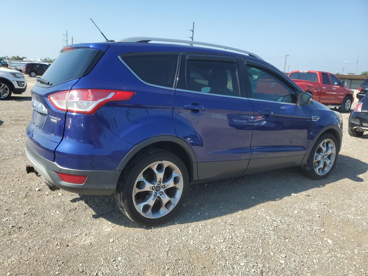 Lot #2926352612 2015 FORD ESCAPE TIT