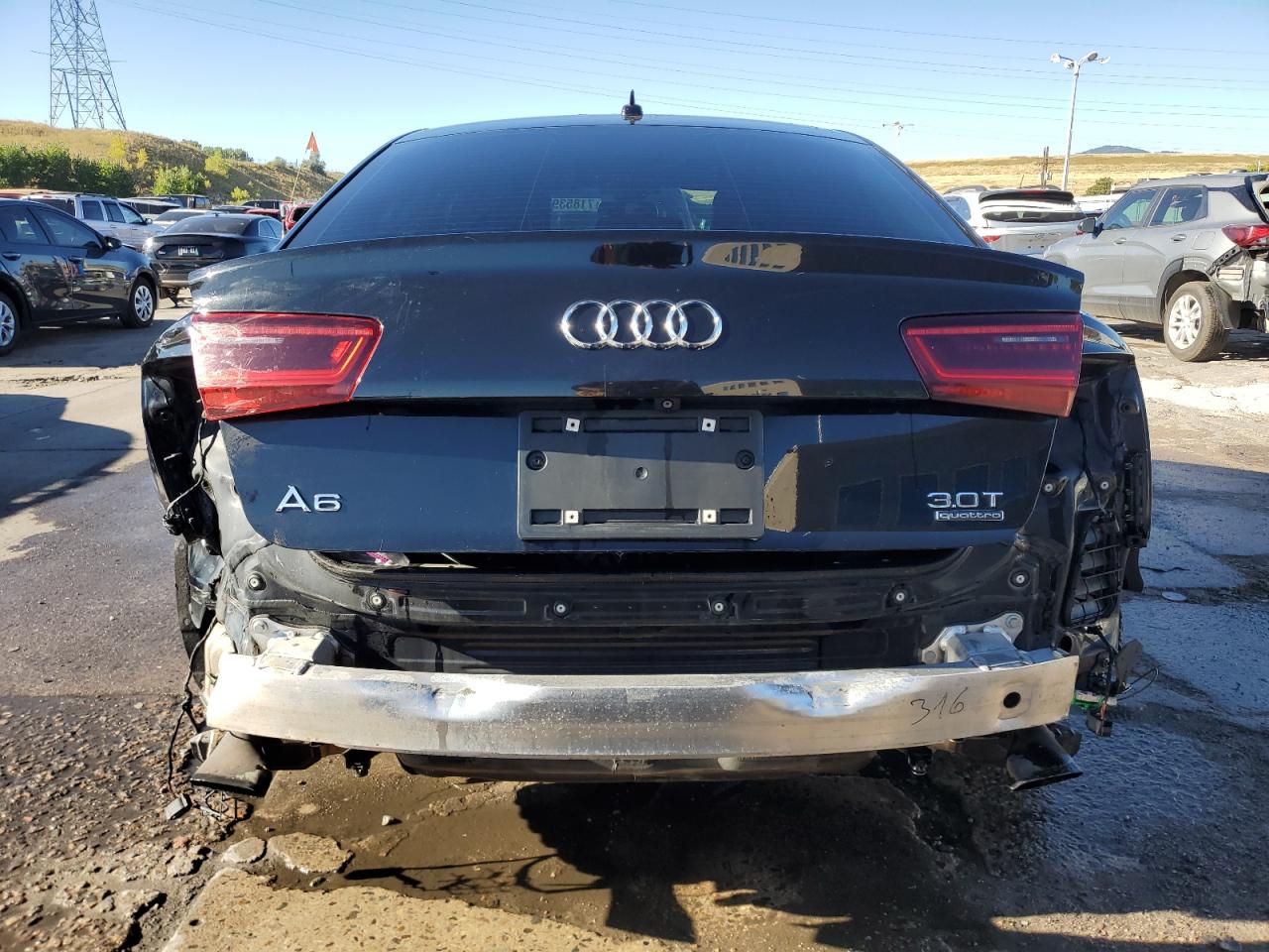 Lot #2924186105 2016 AUDI A6 PRESTIG