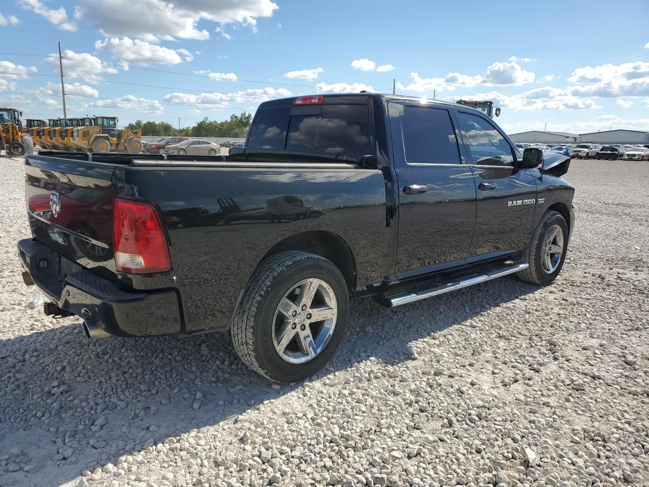 DODGE RAM 1500 S 2012 black  gas 1C6RD6MT7CS149234 photo #4