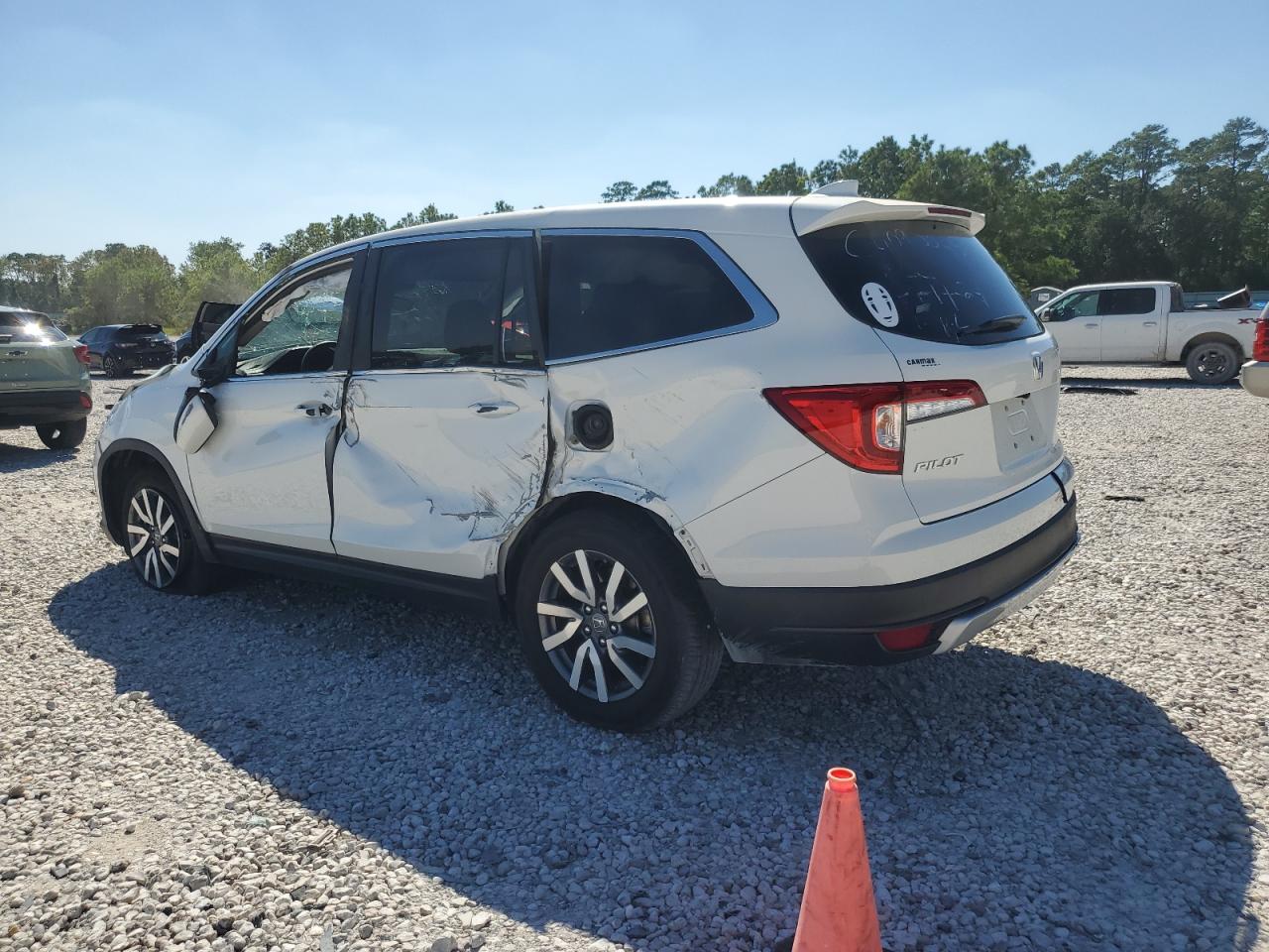 Lot #2926217442 2021 HONDA PILOT EXL