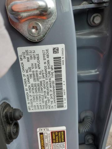 2022 HONDA CR-V TOURI - 2HKRW2H93NH641352