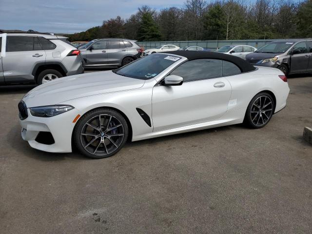 BMW M850XI 2019 white  gas WBAFY4C54KBX29575 photo #1