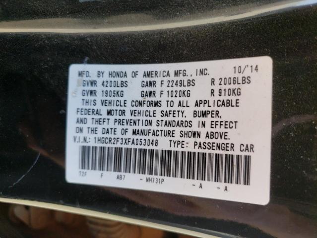 2015 HONDA ACCORD LX - 1HGCR2F3XFA053048