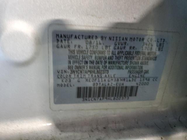 2017 NISSAN VERSA S - 3N1CN7AP9HL802373
