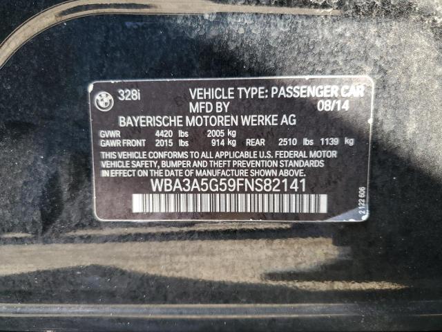 VIN WBA3A5G59FNS82141 2015 BMW 3 Series, 328 I no.13