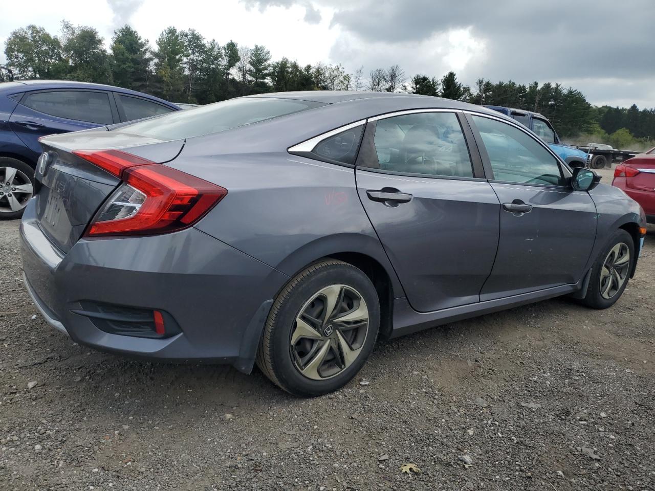 Lot #2962553820 2020 HONDA CIVIC LX