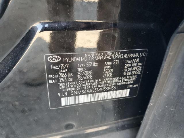 2021 HYUNDAI SANTA FE S - 5NMS64AJ3MH339136