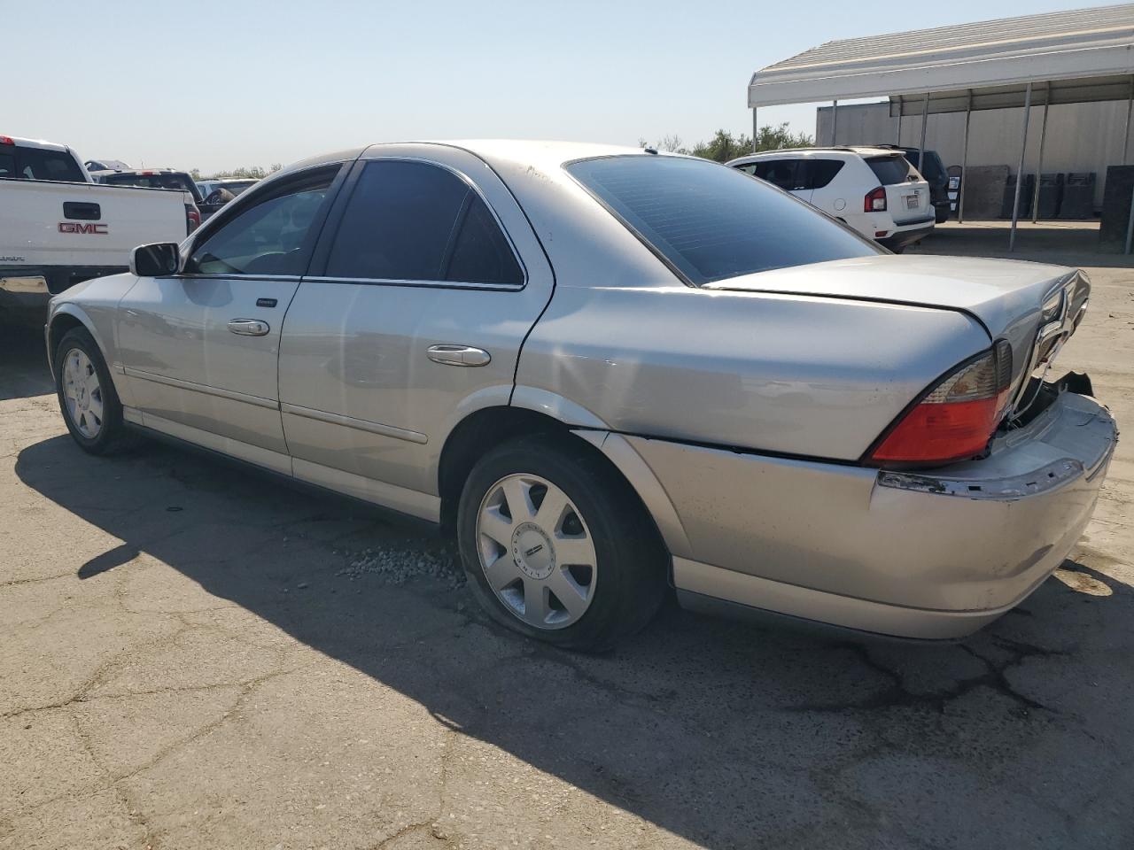 LINCOLN LS 2005 silver sedan 4d gas 1LNHM86S25Y602837 photo #3