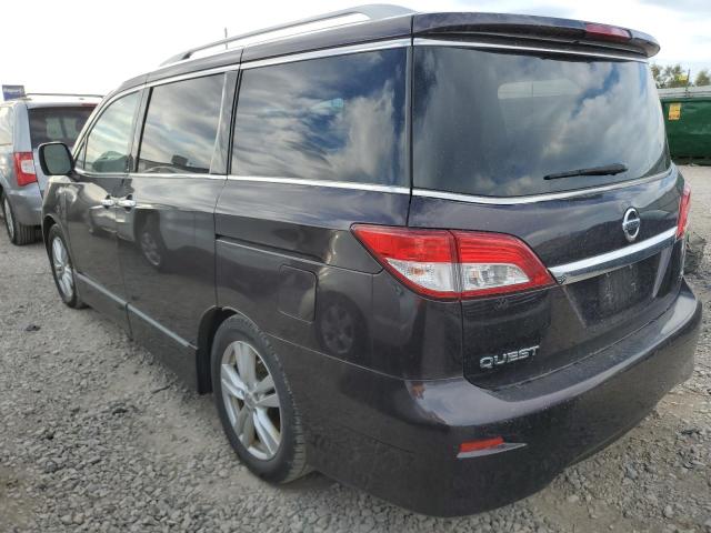 NISSAN QUEST S 2011 black  gas JN8AE2KPXB9003731 photo #3