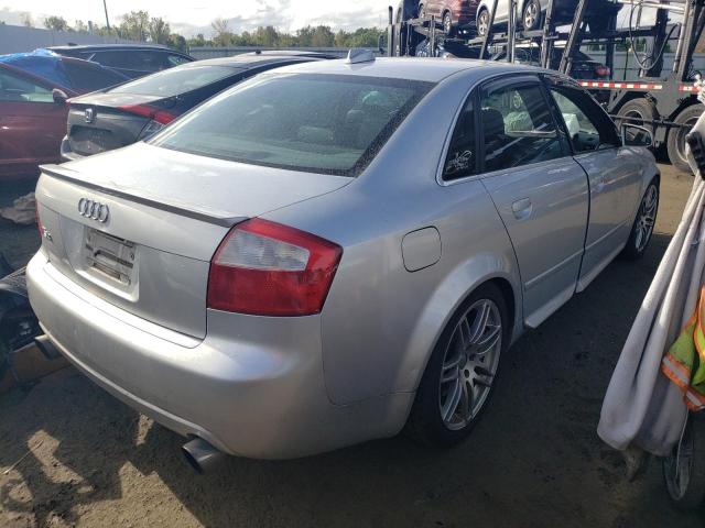 AUDI S4 2004 silver sedan 4d gas WAUPL68E64A102859 photo #4