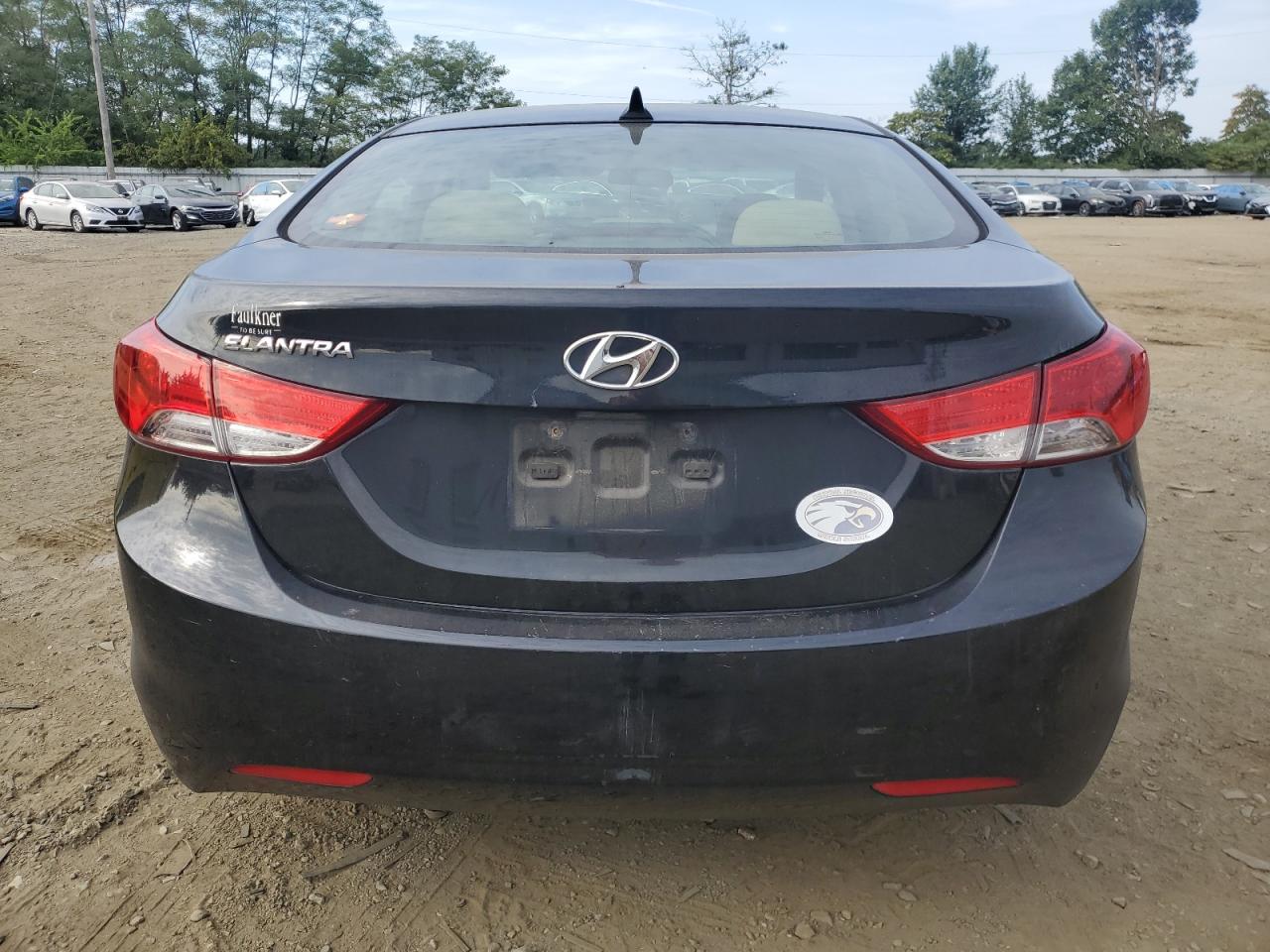 Lot #2912098603 2012 HYUNDAI ELANTRA GL