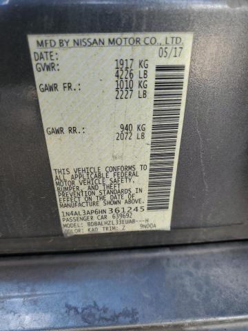 2017 NISSAN ALTIMA 2.5 - 1N4AL3AP6HN361245
