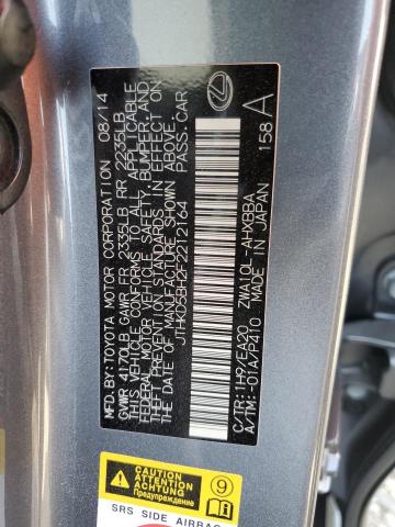 VIN JTHKD5BH2F2212164 2015 LEXUS CT 200 no.13