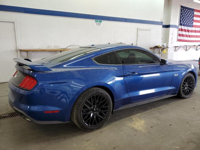 FORD MUSTANG GT 2018 blue  gas 1FA6P8CF2J5181407 photo #4