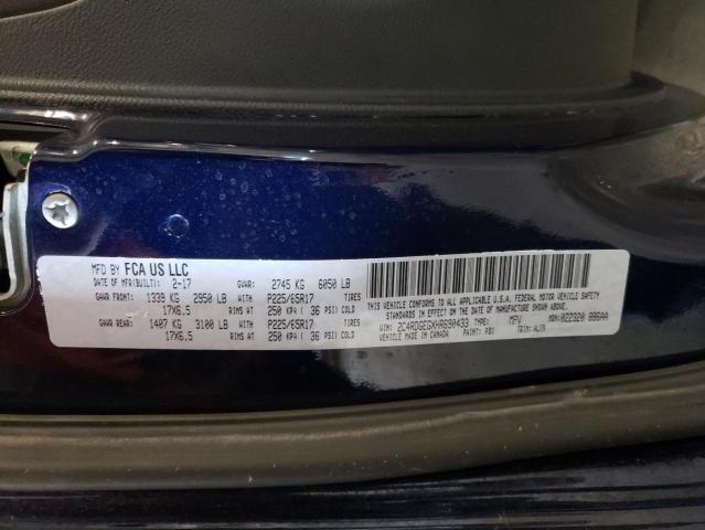 2017 DODGE GRAND CARA - 2C4RDGEGXHR690433