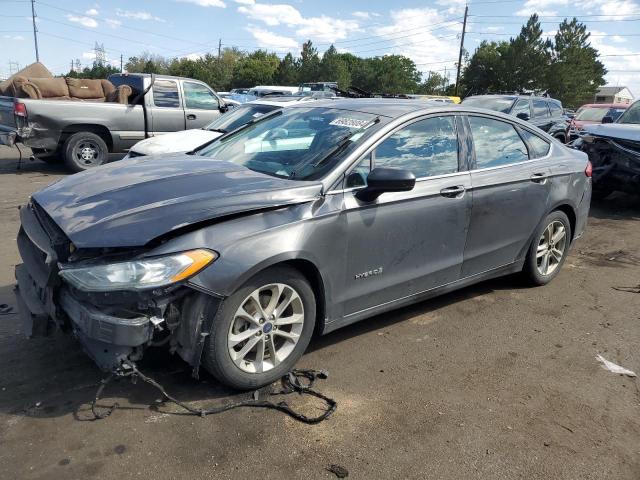 VIN 3FA6P0LU6JR172352 2018 Ford Fusion, Se Hybrid no.1