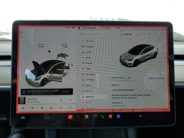 2021 TESLA MODEL 3 - 5YJ3E1EAXMF028630