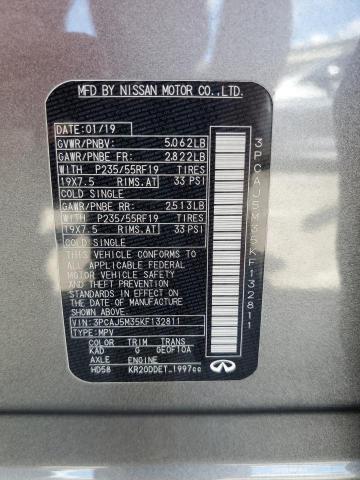 2019 INFINITI QX50 ESSEN - 3PCAJ5M35KF132811