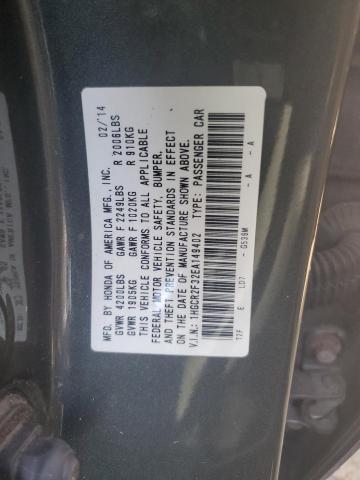 VIN 1HGCR2F32EA149402 2014 Honda Accord, LX no.12