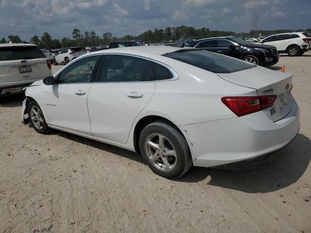 CHEVROLET MALIBU LS 2016 white sedan 4d gas 1G1ZB5ST5GF312580 photo #3