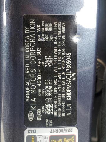 2020 KIA SPORTAGE L - KNDPM3AC1L7805045