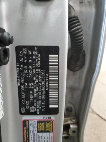 2021 KIA RIO LX - 3KPA24AD5ME381963