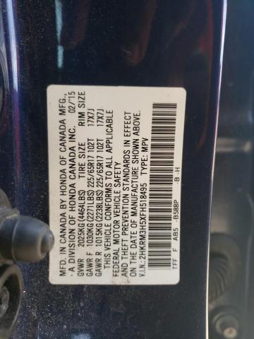 2015 HONDA CR-V EX - 2HKRM3H5XFH518495
