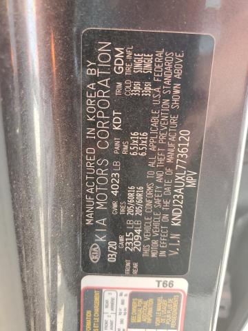 2020 KIA SOUL LX - KNDJ23AUXL7736120