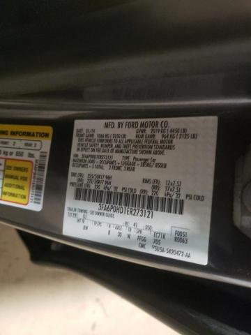 VIN 3FA6P0HD1ER273121 2014 Ford Fusion, SE no.12