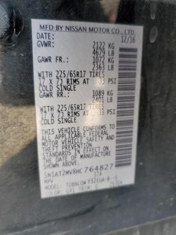 2017 NISSAN ROGUE SV - 5N1AT2MV8HC764827